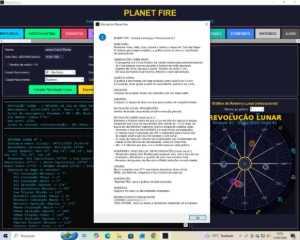 PLANET FIRE - Software Astrológico Profissional - Softwares e Licenças
