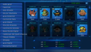 Conta Ladmo Omega - Digimon Masters Online