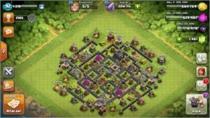 Conta CV9 LVL 92 bem upado - Clash of Clans