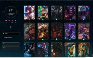 Conta de League of Legends  servidor EUROPEU LOL