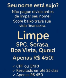 Limpa Nome Serasa