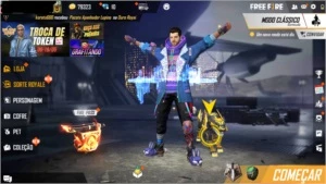 CONTA FRE FIRE TOP BARATA DEMAIS 6 PASSES ALOK E HAIATO - Free Fire