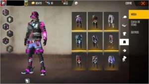 CONTA FRE FIRE TOP BARATA DEMAIS 6 PASSES ALOK E HAIATO - Free Fire
