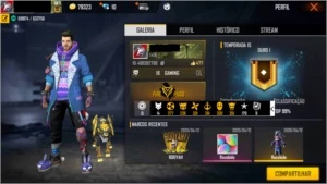 CONTA FRE FIRE TOP BARATA DEMAIS 6 PASSES ALOK E HAIATO - Free Fire