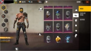 CONTA FRE FIRE TOP BARATA DEMAIS 6 PASSES ALOK E HAIATO - Free Fire