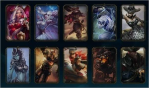 Conta lvl 142 com quase todos champions - League of Legends LOL