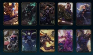 Conta lvl 142 com quase todos champions - League of Legends LOL