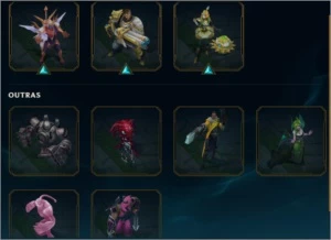 Conta lvl 142 com quase todos champions - League of Legends LOL