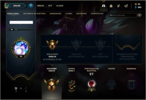 Conta Gold 3 - League of Legends LOL