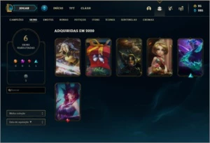 Conta Gold 3 - League of Legends LOL