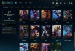 Conta Gold 3 - League of Legends LOL
