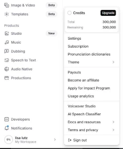 Elevenlabs [Conta Creator+] 30 Dias Acesso Completo - Assinaturas e Premium