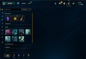 Conta ouro 3 com 30 Champs e 7 Fragmentos de skins - League of Legends LOL
