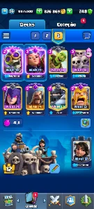 Conta clash royale