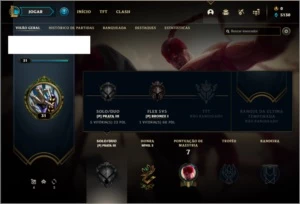 Conta prata 3 com 2 skins e 22 champs - League of Legends LOL