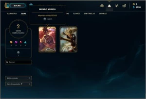 Conta prata 3 com 2 skins e 22 champs - League of Legends LOL