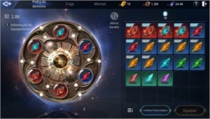 CONTA LVL 76, 101.050 POWER COM 4 PETS ÉPICOS E SKILL ÉPICA - MIR4