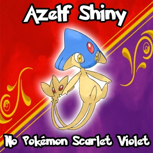 Azelf Shiny para Pokémon Scarlet Violet
