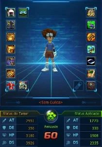 Conta Ox La Omega - Digimon Masters Online DMO