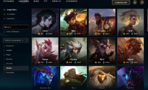 Unranked com 130 Champs e 150 Skins ( ADC / MID ) + RP - League of Legends LOL