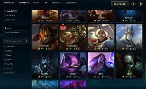 Unranked com 130 Champs e 150 Skins ( ADC / MID ) + RP - League of Legends LOL