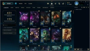 Conta de LOL 391 SKINS - League of Legends