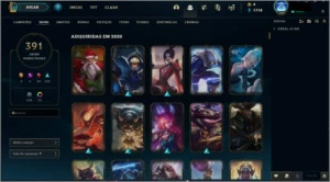 Conta de LOL 391 SKINS - League of Legends