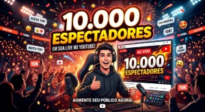 [Menor Preço Do Site] Espectadores Youtube Viewers Live - Redes Sociais