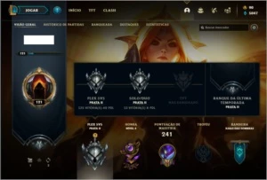Conta prata 2 com 42 skins e 64 champs ( MAIN JG ) - League of Legends LOL