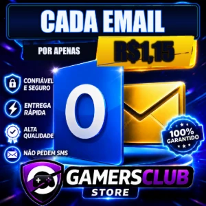 Conta De Email Outlook/Hotmail - Emails