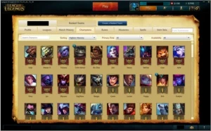 Platina V LoL 178 skins - League of Legends