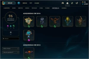 Conta Unranked de 2012 - League of Legends LOL