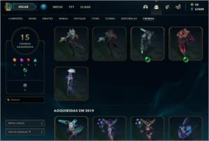 Conta Unranked de 2012 - League of Legends LOL