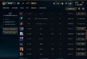 Ouro 3 com 35 Champs e 3 Skins - League of Legends LOL