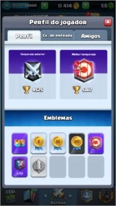 Conta de Clash of Clans cv 12 + Clash Royale lvl 11