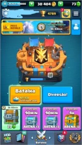 Conta de Clash of Clans cv 12 + Clash Royale lvl 11