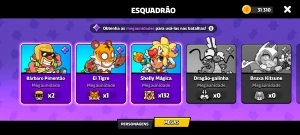 Conta Squad Busters - 24 personagens, Mundo Gelado, nível ( - Outros