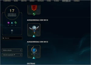 Conta lol 2010-2021 - League of Legends