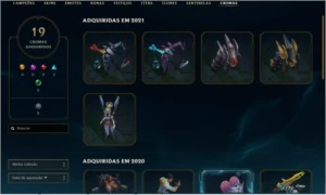 Conta lol 2010-2021 - League of Legends