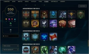 Conta lol 2010-2021 - League of Legends