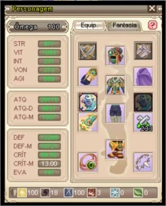 CONTA DO GF COM OMEGA LVL 100 E OUTROS CHARS - Grand Fantasia