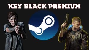 Steam Key Black Premium R$500 Até R$5000