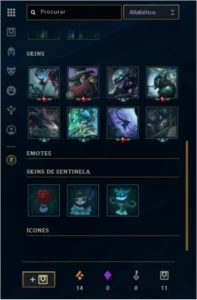 Conta League Of Legends Ouro 4 + 45 campeões LOL