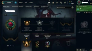 Conta league Of Legends / OURO III LOL