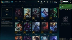 Conta league Of Legends / OURO III LOL