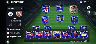 Conta exclusiva fc mobile ger 113 full acesso 10,99 - FIFA