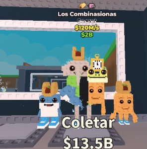 Conta Com Los Combinacionas De 120M/S - Roblox