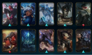 Vendo Conta Lol Com 111 Skins E TODOS CAMPEÕES E HONRA 5 - League of Legends