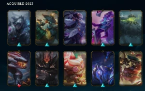 Vendo Conta Lol Com 111 Skins E TODOS CAMPEÕES E HONRA 5 - League of Legends