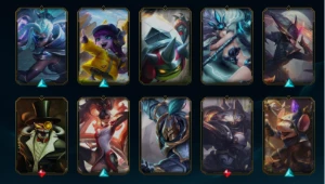 Vendo Conta Lol Com 111 Skins E TODOS CAMPEÕES E HONRA 5 - League of Legends